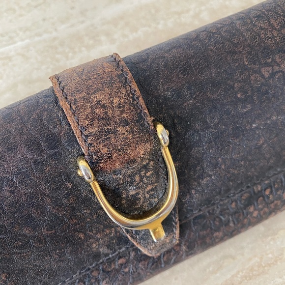 Gucci Horsebit Brown Leather Wallet - Picture 2 of 5